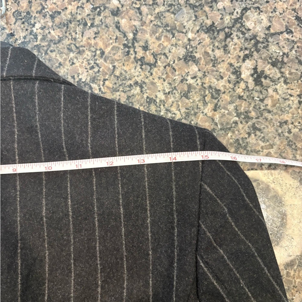 Ralph Lauren Black Label - 100% Merino Wool - Pinstripe Blazer - 8 - Picture 15 of 17